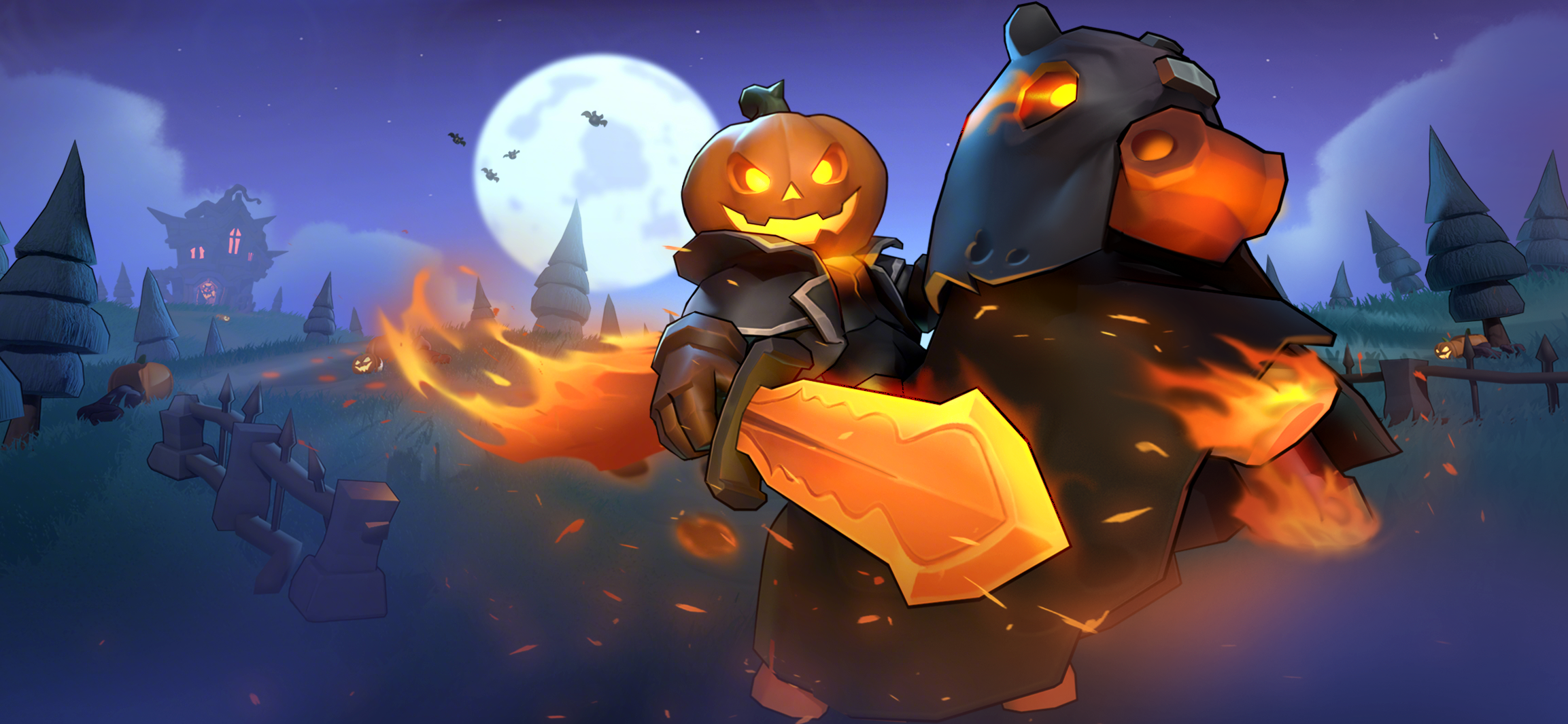 Opisyal na Kingshot pumpkin knight artwork