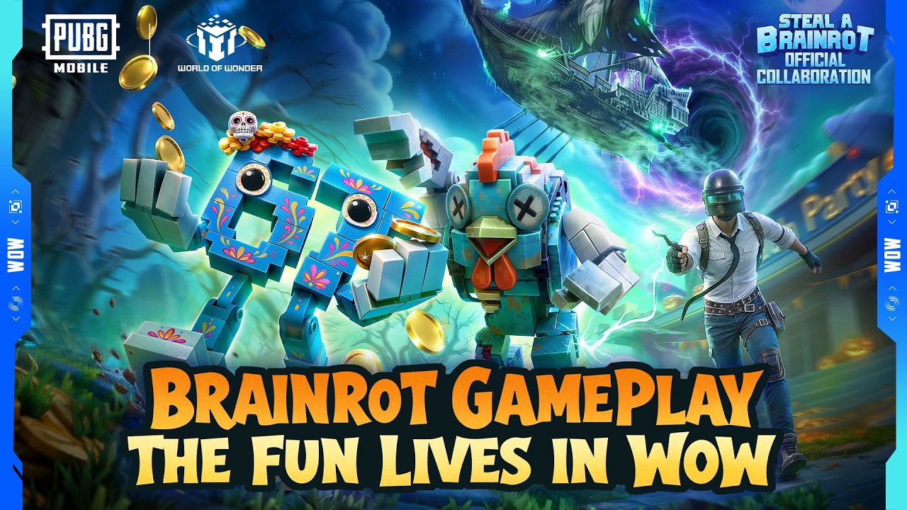 Preview resmi Ghost Ship Brainrot Royale PUBG Mobile