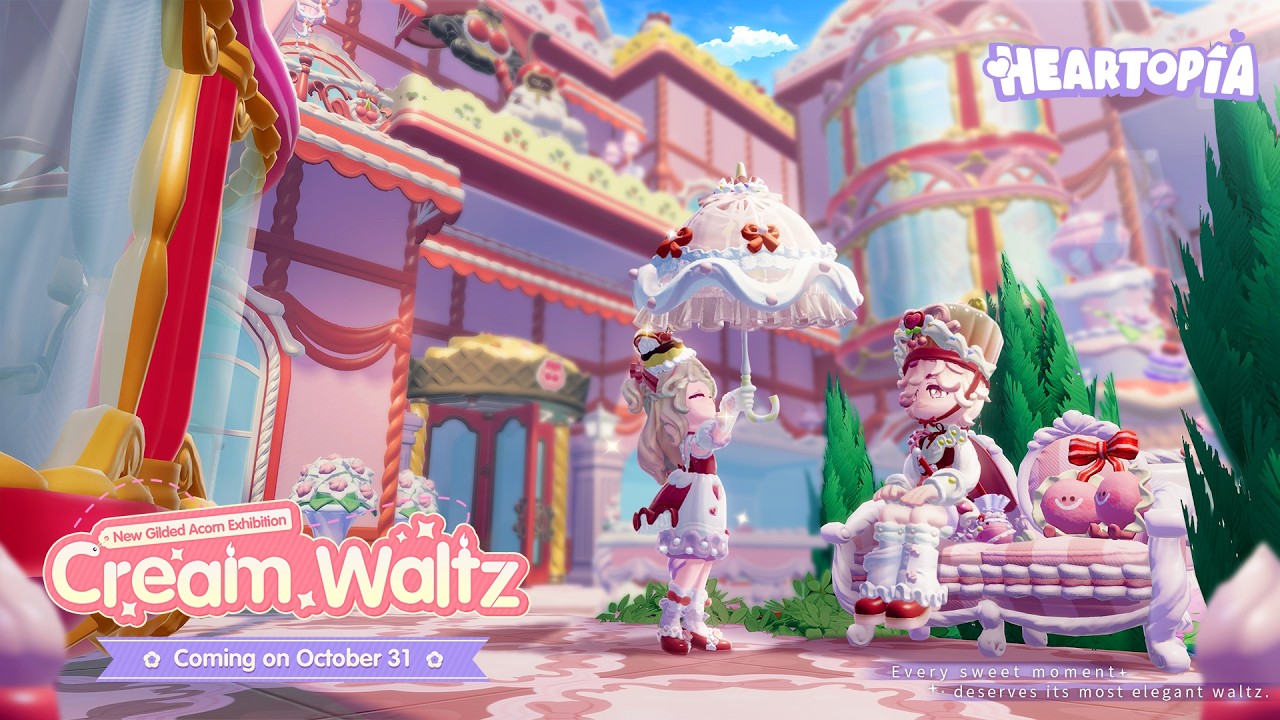 Opisyal na Cream Waltz promotional scene mula sa PV ng Heartopia