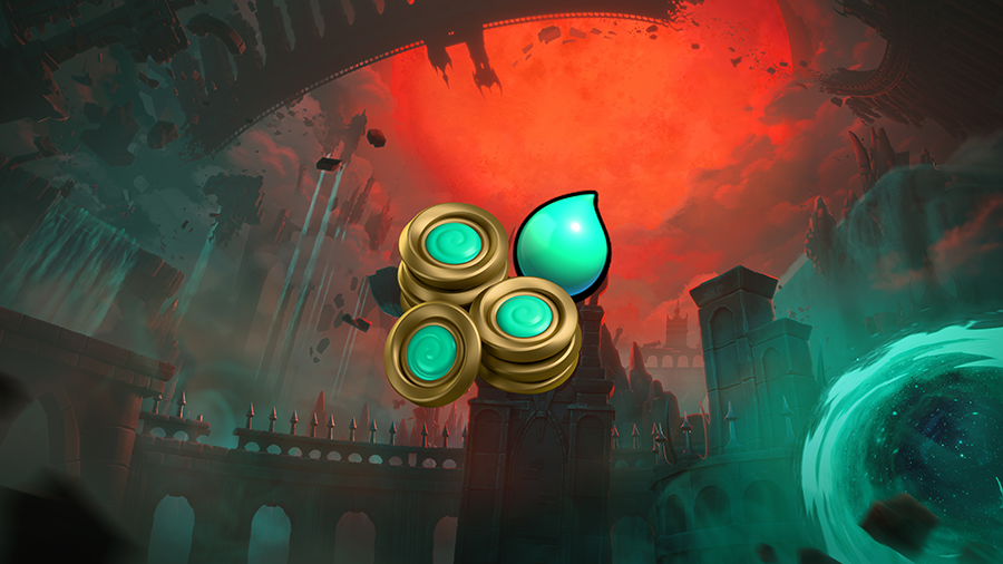 ภาพทางการของ Supercell สำหรับกิจกรรมเหรียญ Portal Panic