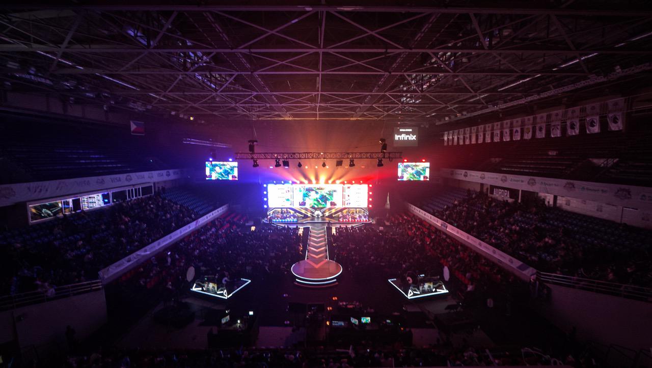 The MPL Philippines finals arena. Photo: MOONTON Games / MPL Philippines.