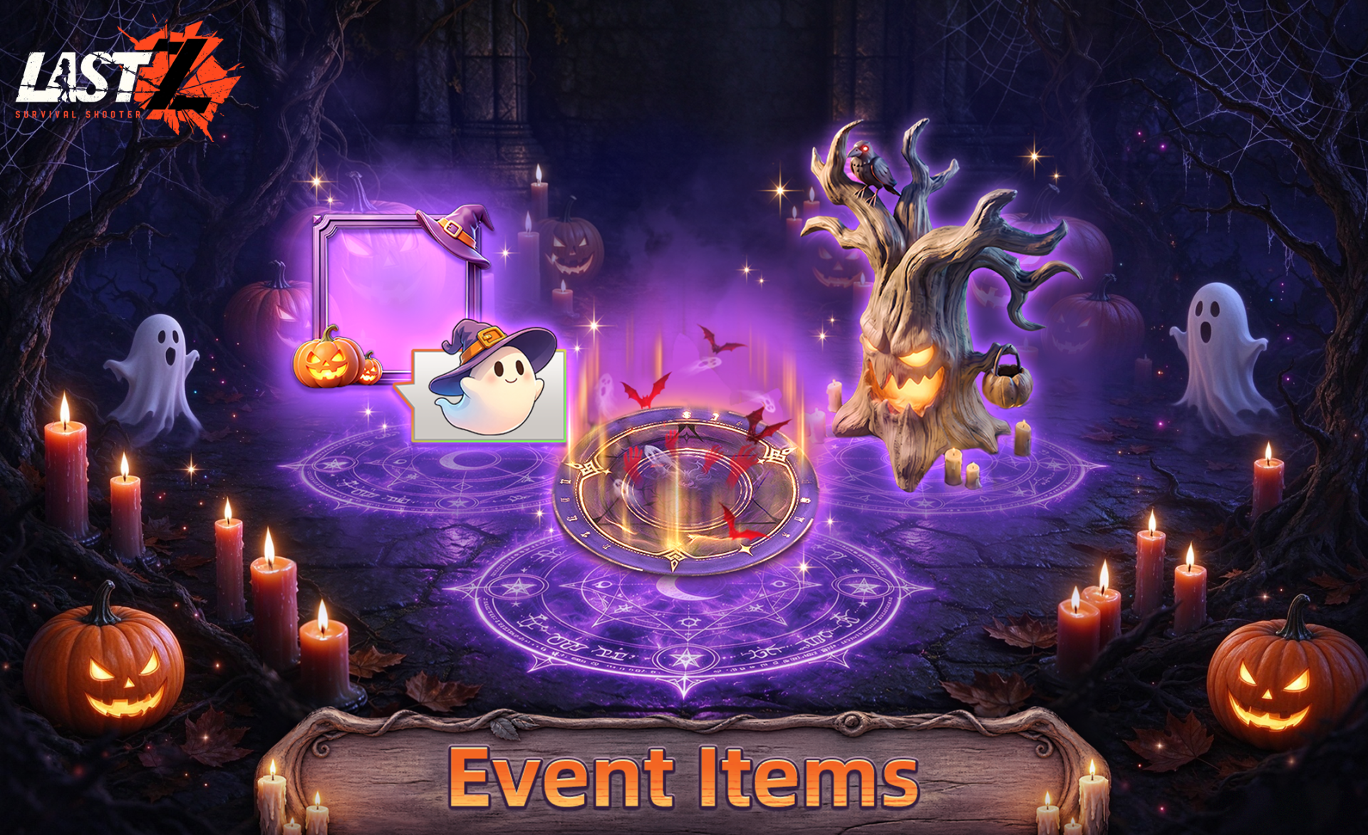 Official Last Z Halloween Havoc event items artwork